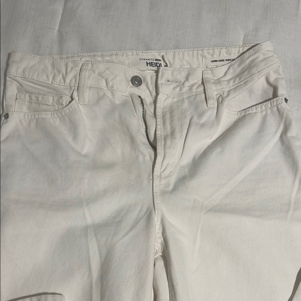 Heidi White Denim Jeans